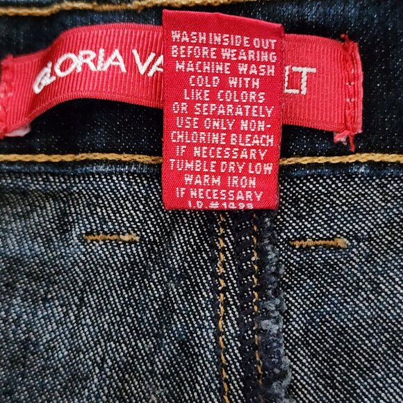 Gloria Vanderbilt Womens Jeans Size 16 Straight-Leg Classic Fit Stretch Denim - Picture 6 of 9
